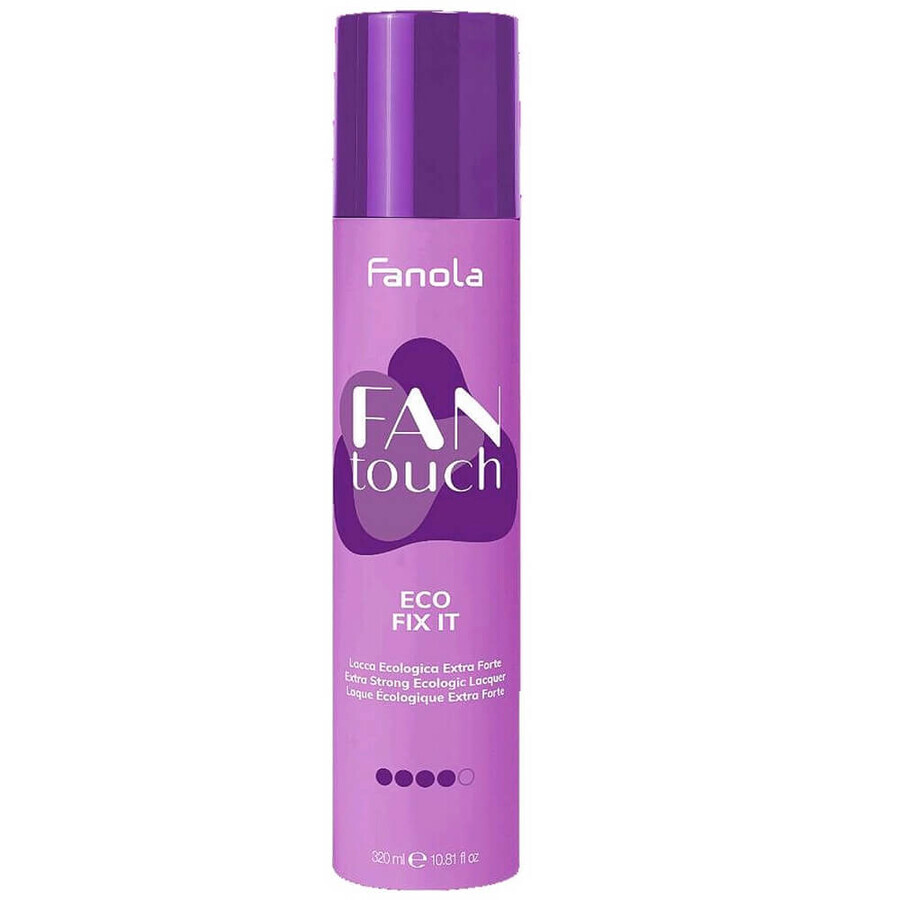 Comprar Fanola FanTouch FanTouch Eco Fix It laca orgánica extra duradera, 320ml Fanola FanTouch FanTouch Eco Fix It laca orgánica extra duradera, 320ml