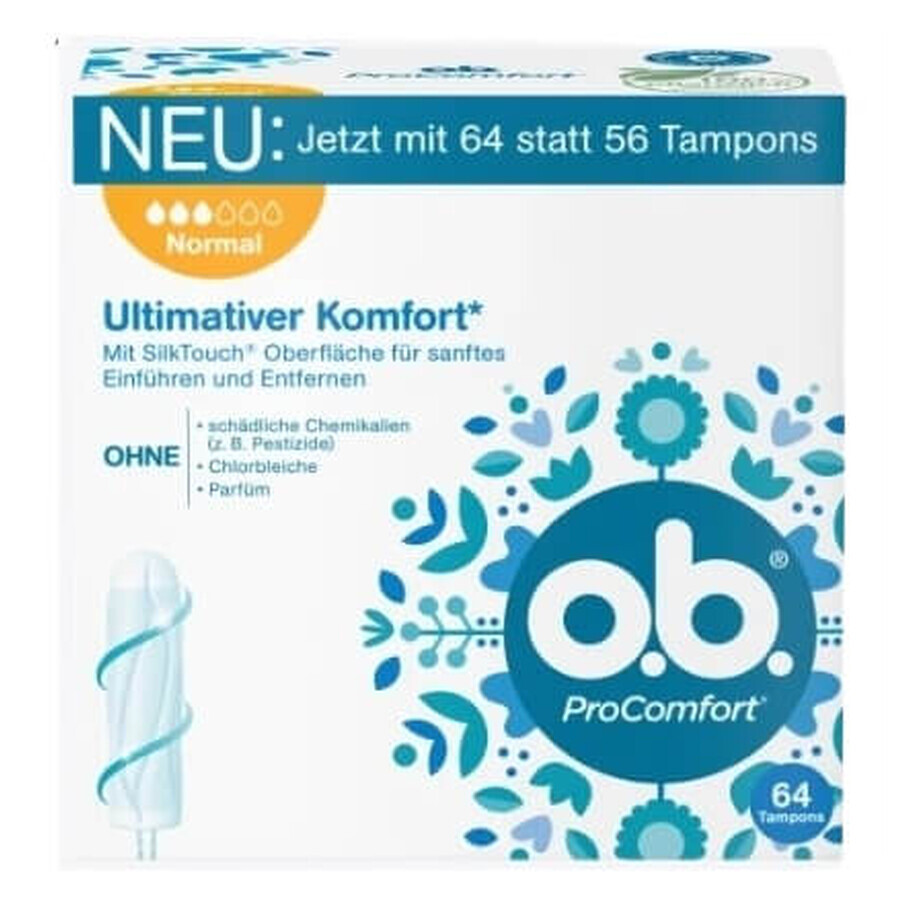 Acquista O.B. ProComfort Normal, assorbenti, 64 pezzi O.B. ProComfort Normal, assorbenti, 64 pezzi