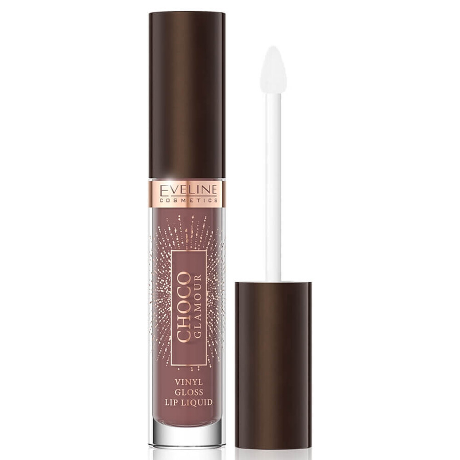 Shop Eveline Cosmetics Choco Glamour flüssiger Lippenstift mit Glanzlippeneffekt 02, 4.5ml Eveline Cosmetics Choco Glamour flüssiger Lippenstift mit Glanzlippeneffekt 02, 4.5ml
