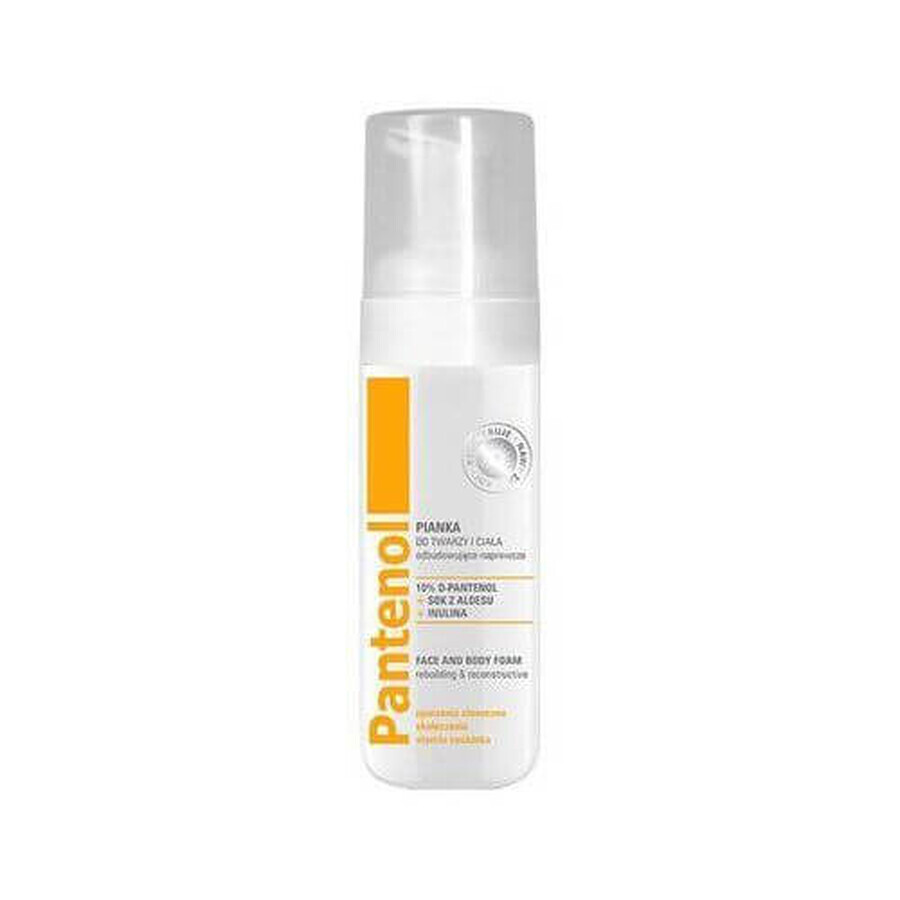 Schiuma lenitiva per viso e corpo al pantenolo 150ml