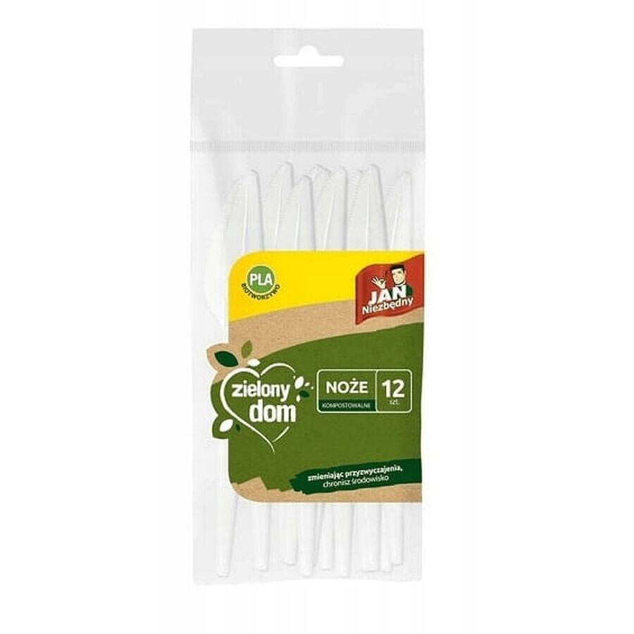 Jan Niezbdny, Fideos ecológicos bioplásticos PLA, compostables, 12 piezas