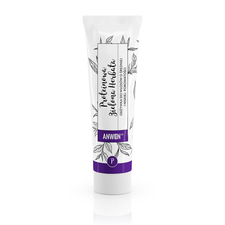 Anwen Conditioner voor medium tot laag poreus haar Groene thee proteïne, 100ml