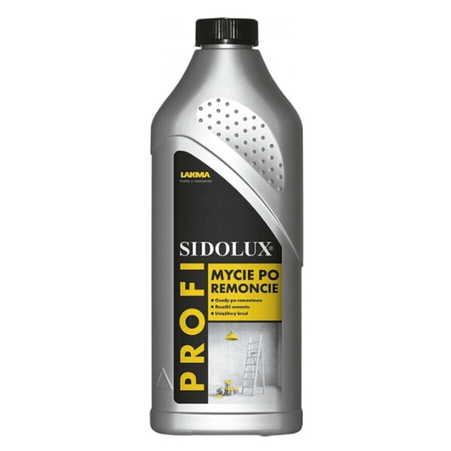 Sidolux, Profi detergent for cleaning after renovation, 1 l