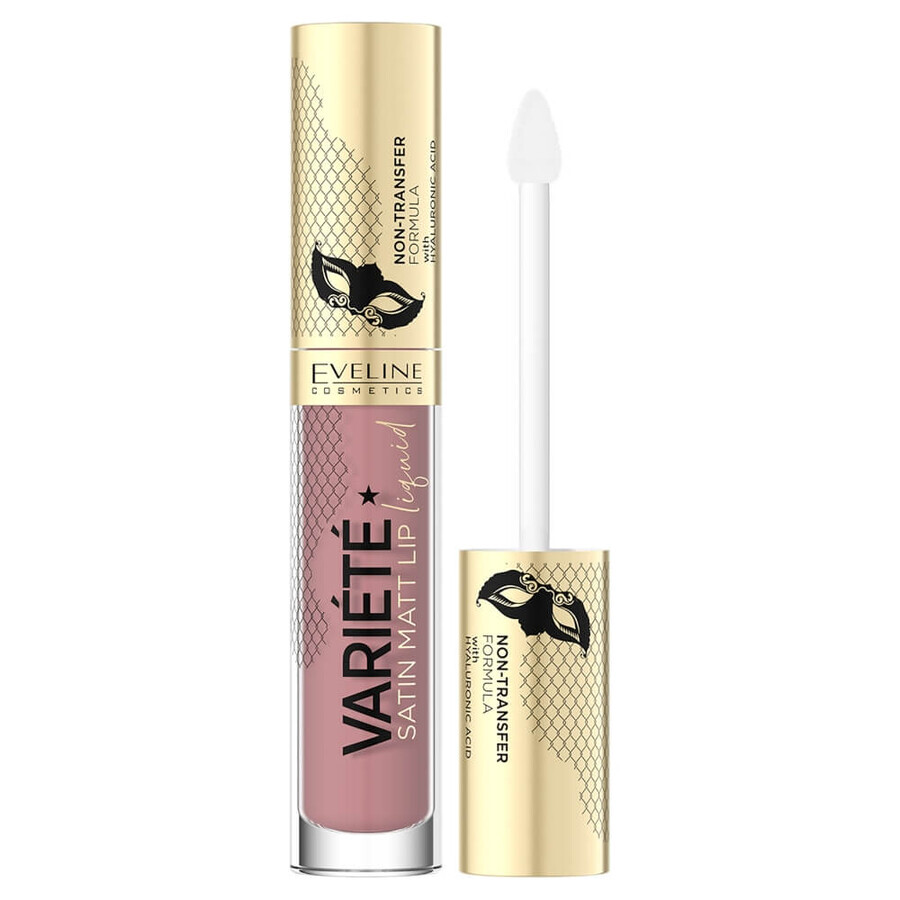 Shop Eveline Cosmetics Flüssiger Lippenstift mit Hyaluronsäure 02, 4.5ml Eveline Cosmetics Flüssiger Lippenstift mit Hyaluronsäure 02, 4.5ml