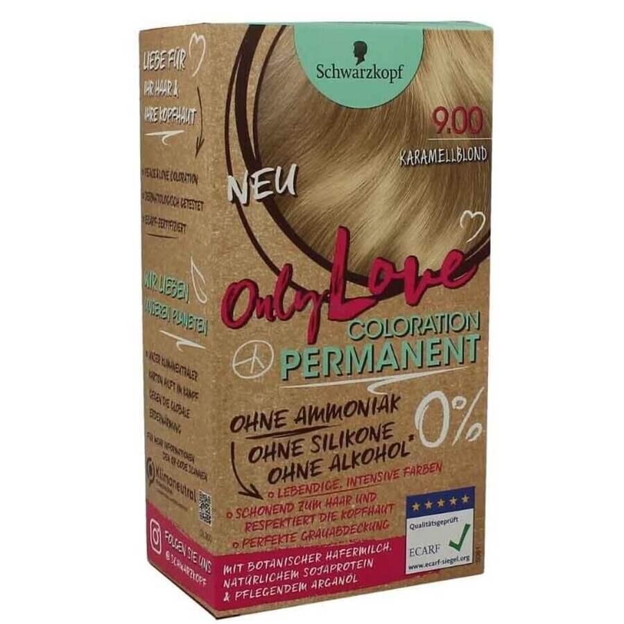 Schwarzkopf, Only Love, Cire colorante, caramel blond 9.00, 1 pc