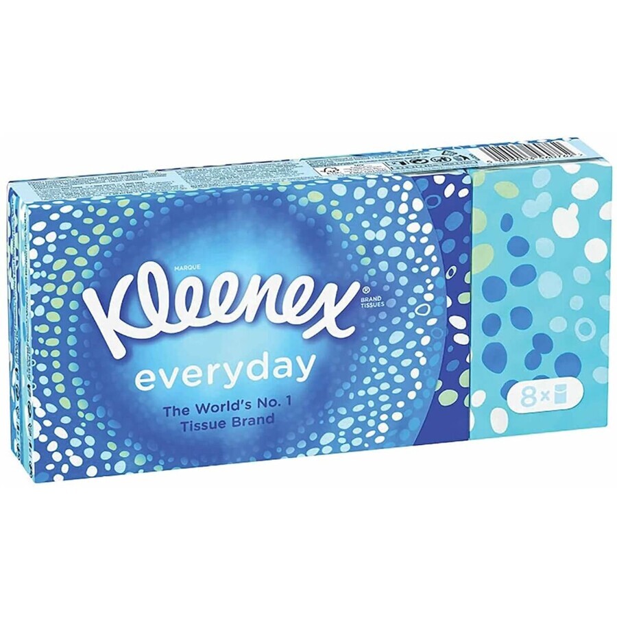 Winkel op Kleenex, Everday, papieren zakdoekjes, 8 stuks Kleenex, Everday, papieren zakdoekjes, 8 stuks