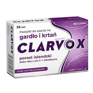 Clarvox Blauwe bosbes, 36 tabletten