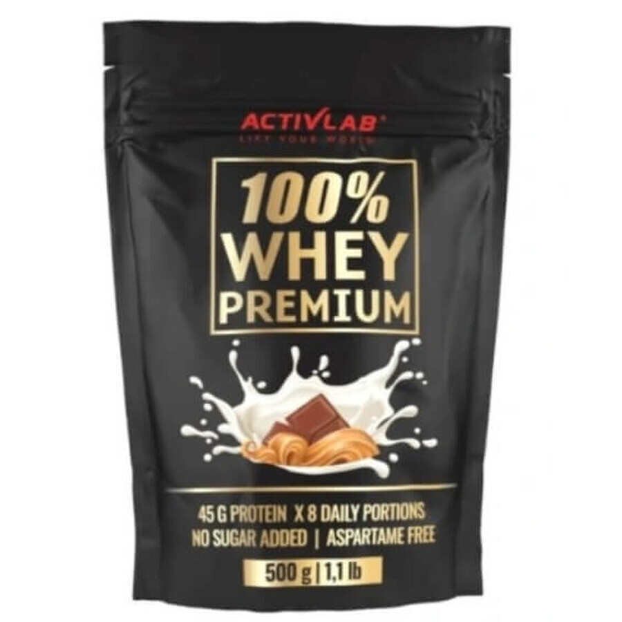 Mantequilla de cacahuete con chocolate 100% Whey Premium, 500 g