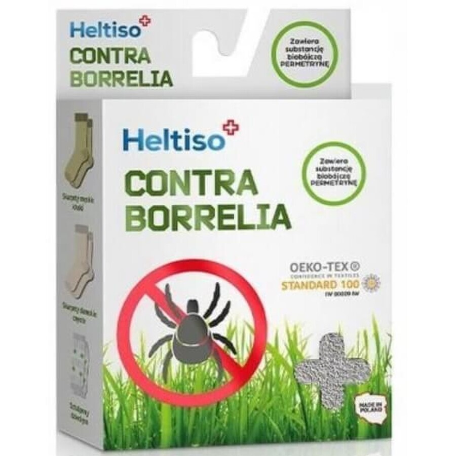 Heltiso Contra Borrelia Without braces for children size 134/162, 2 pcs - Long term!