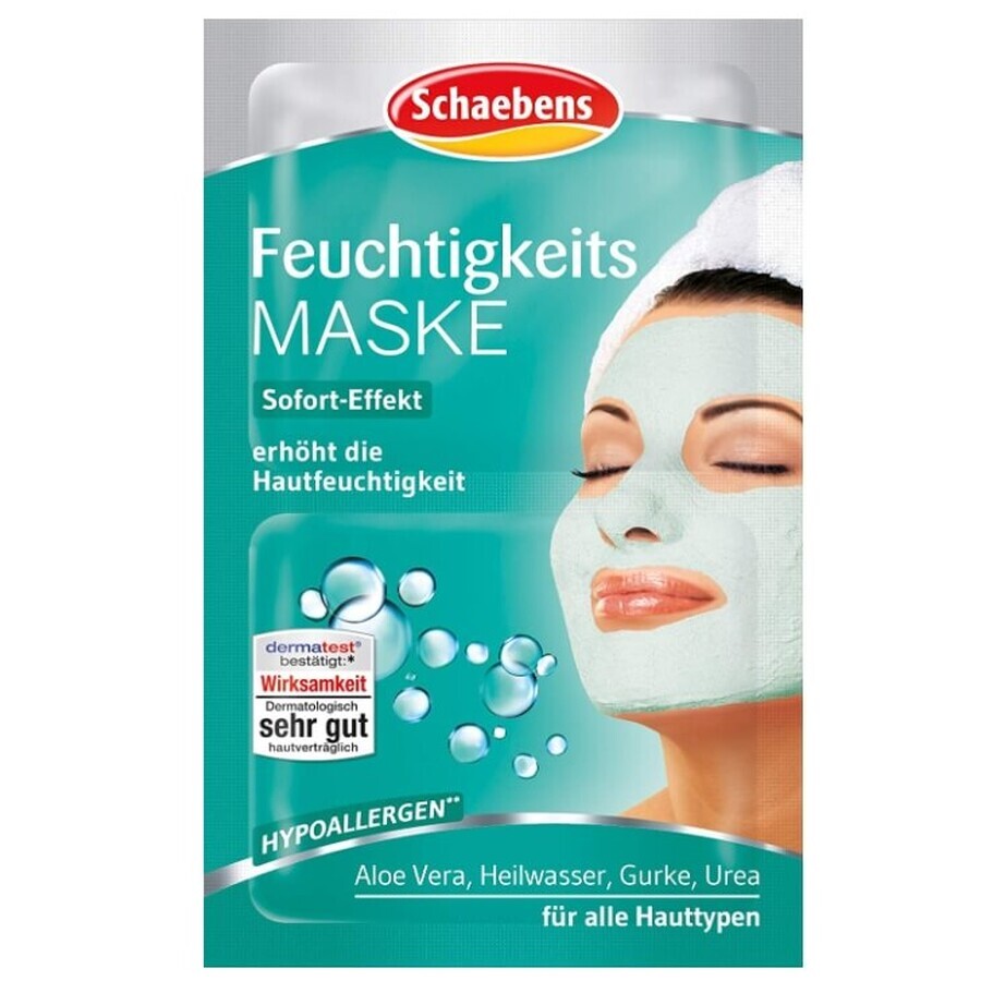 Schaebens, Mascarilla, hidratante, 10ml
