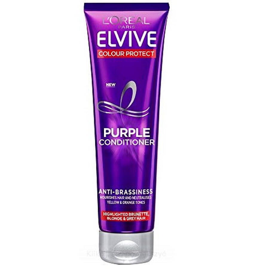 L'Oréal, Purple, Eight-Tone Cooling Conditioner, 150ml