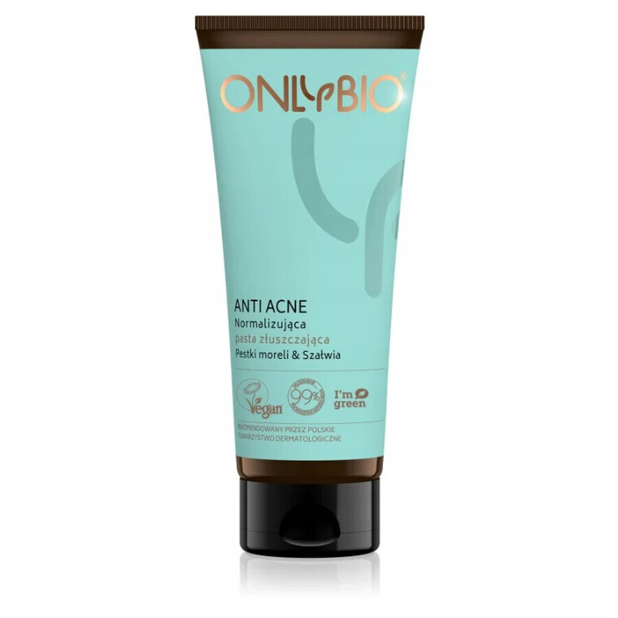 OnlyBio, Anti-acne exfoliating paste, 75 ml