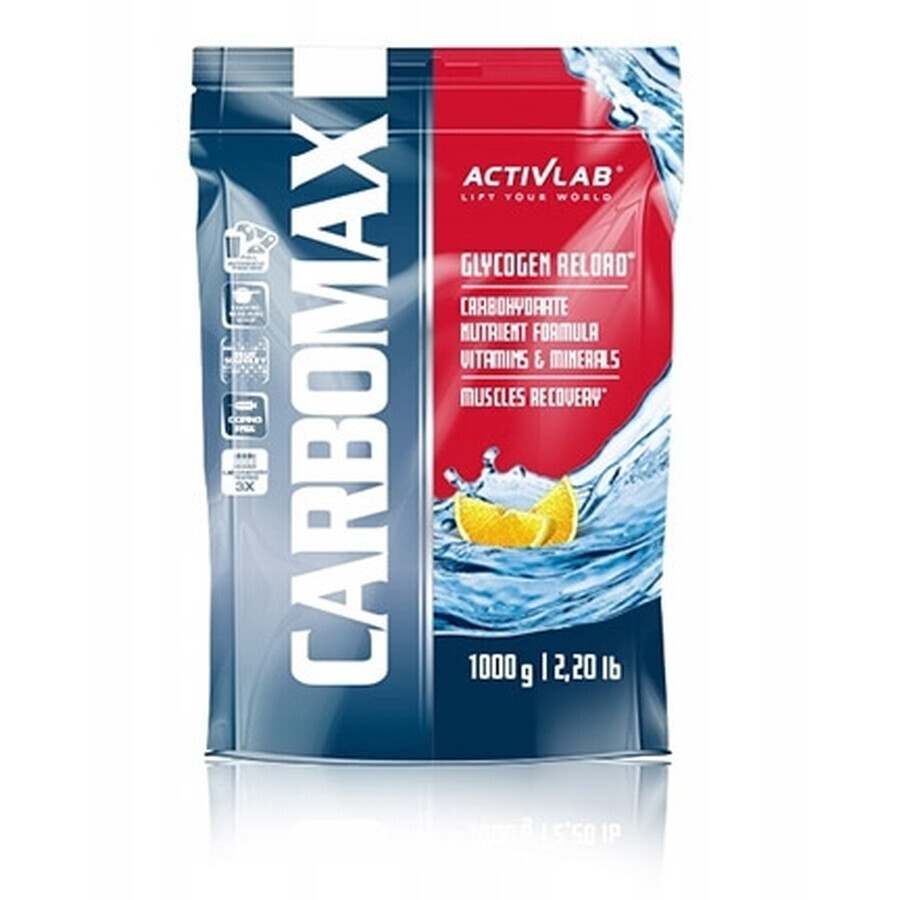 CarboMax Energy Power dinamic Portocaliu, 1000g