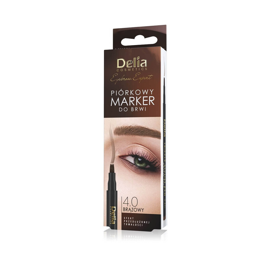 Delia Tripple Stylist Pen 24H Pen Eyebrow Marker 4.0 Birch