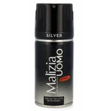Malizia Uomo, Silver, Deodorant, 150ml