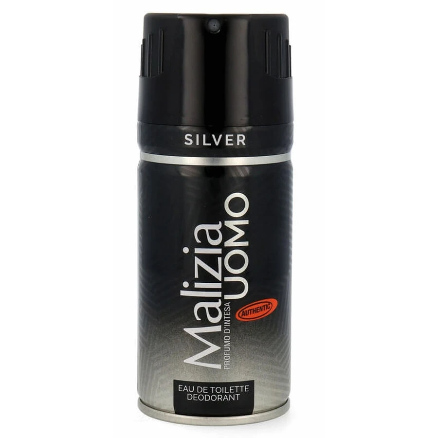 Malizia Uomo, Silber, Deodorant, 150ml