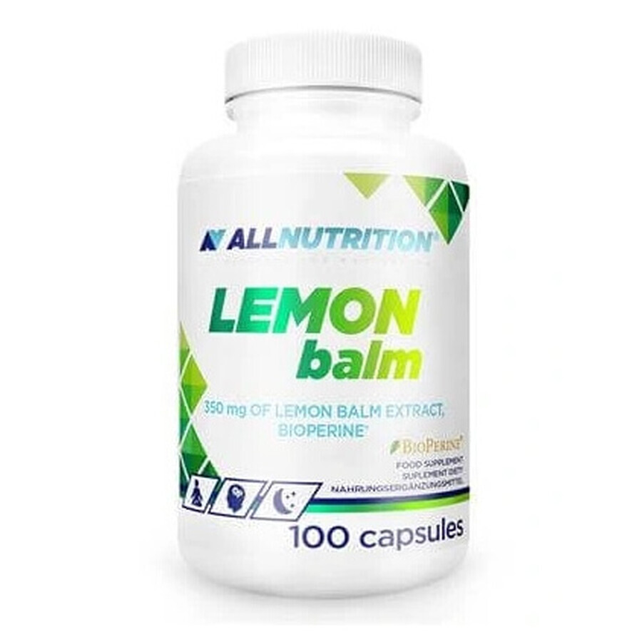 Allnutrition Lemon Balm, 100 capsules