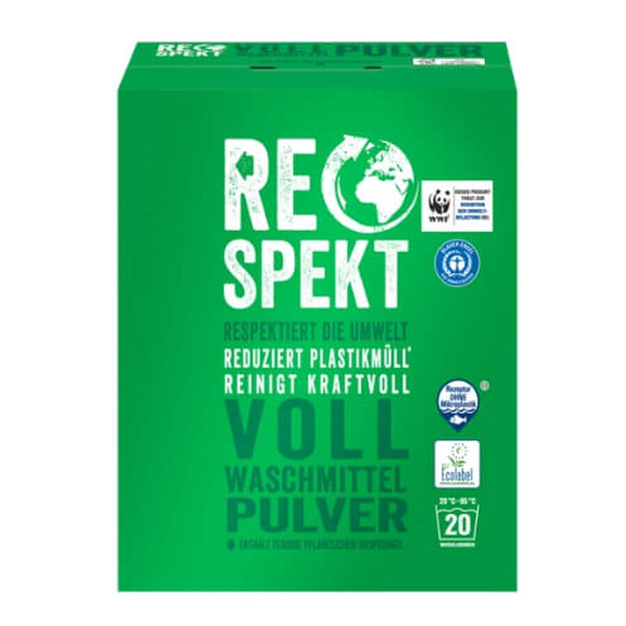 Respekt, Waschpulver, 20 Waschgänge, 1350 g