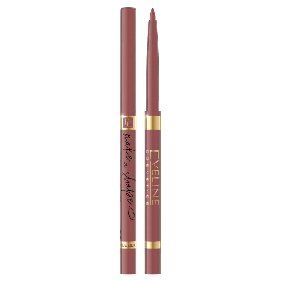 Buy Eveline Cosmetics Make A Shape Lip Liner 02 Nude Beige Eveline Cosmetics Make A Shape Lip Liner 02 Nude Beige