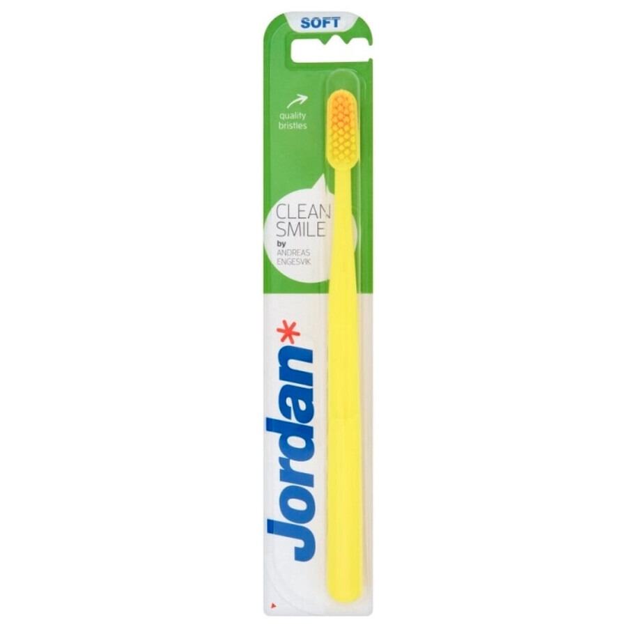 Jordan, Clean Smile soft toothbrush, 1 pc