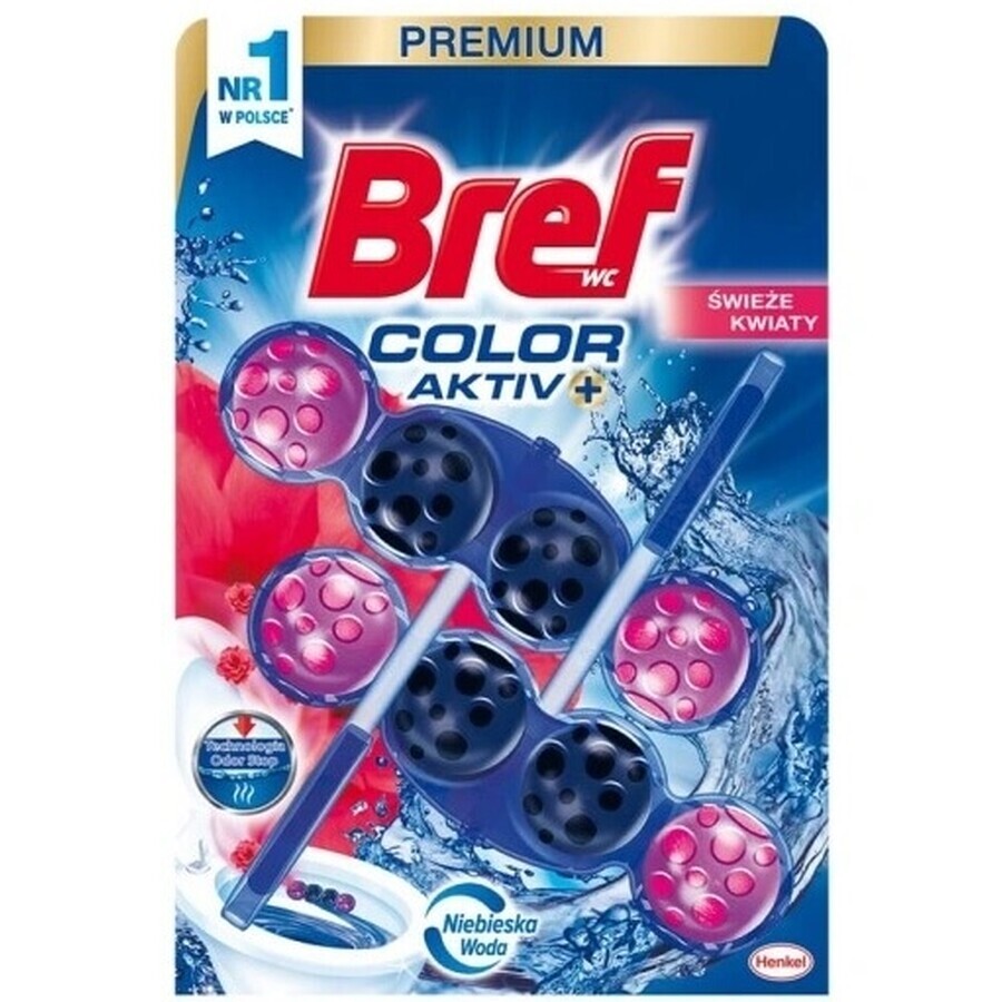 Bref, Colore Aktiv+ WC in sospensione, 2 x 50 g