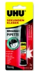 UHU, Colla istantanea con pipetta, 3g