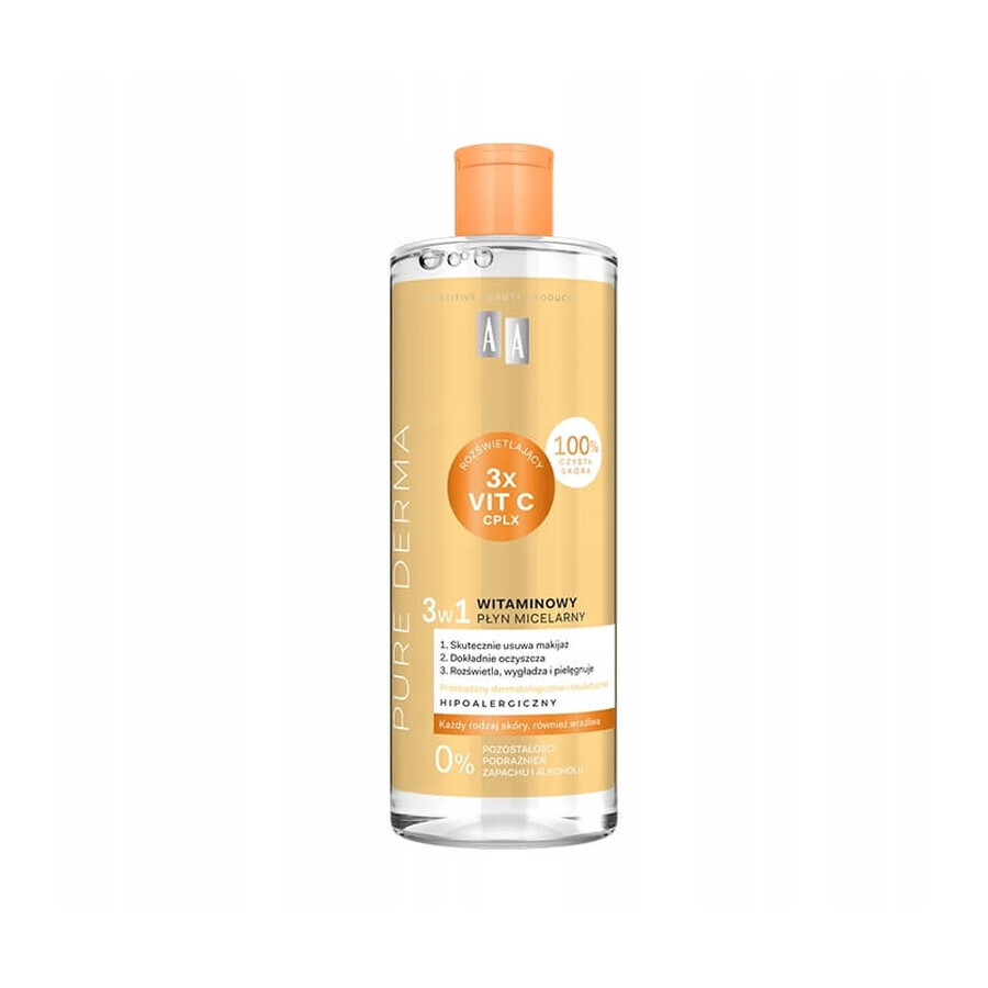 Acquista AA Pure Derma Vitamin Lotion Micellar 500 ml AA Pure Derma Vitamin Lotion Micellar 500 ml