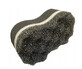 Bratek Bath sponge black, 1 pc