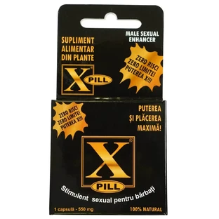 X-Pill, 1 gélule, Sichuan Wolong Pharmaceutical
