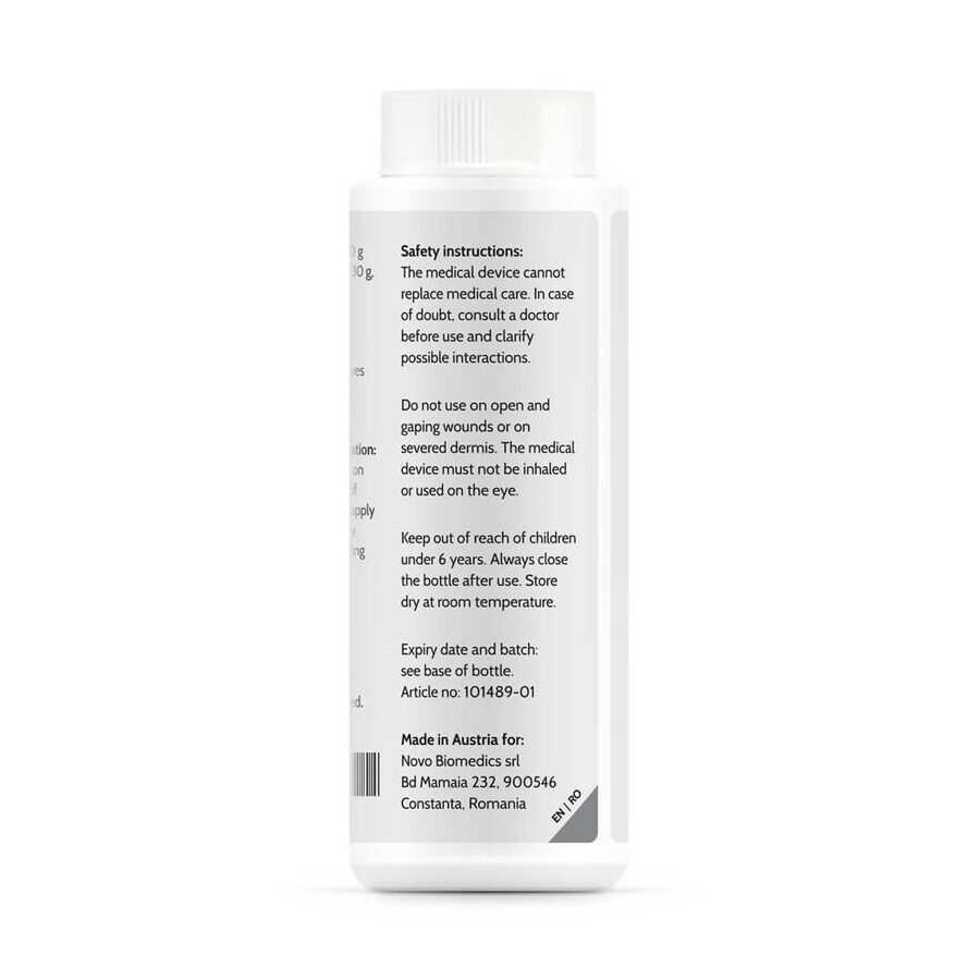Zeolite Spectrum polvere per uso esterno, 30 g, Novo Biomedics