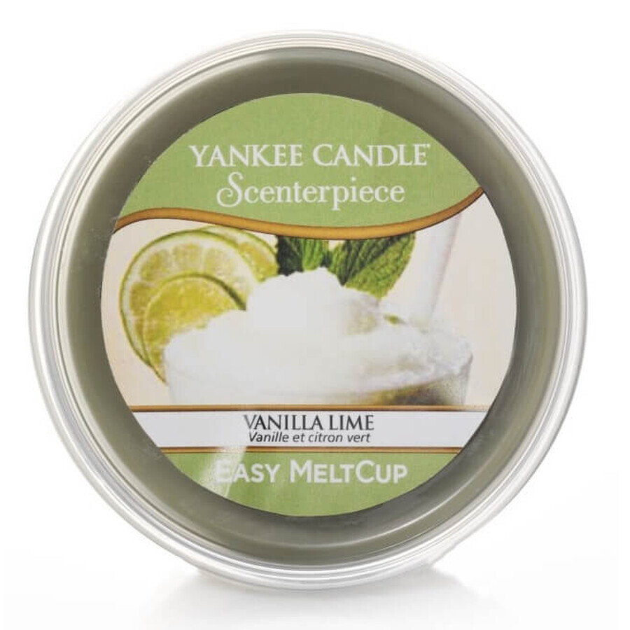 Yankee Candle Scenterpiece Ceară de vanilie și lime, 61g