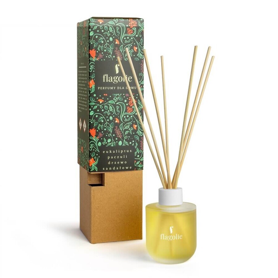Flagolie Eucalyptus Patchouli en Sandelhout verstuiver, 100ml