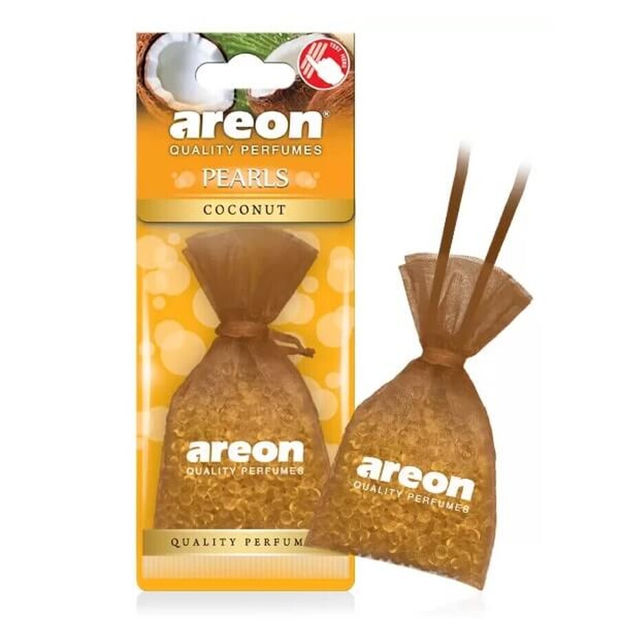 Areon Pearls Odorizant auto într-o pungă Nucă de cocos