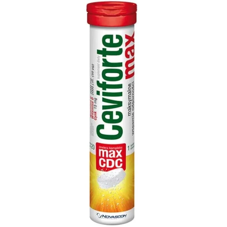 Ceviforte Max, 20 effervescent tablets