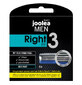 Joolea Men RIght Fit 3, shaving cartridges, 6 pieces