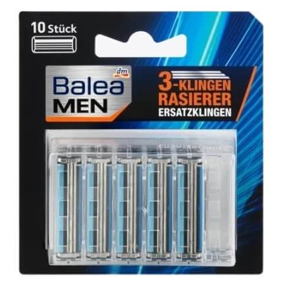Balea MEN, cartridge with 3 blades, 10 pieces