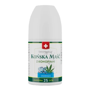 SwissMedicus, Koska Ma with hemp Chodzca roll-on, 90 ml