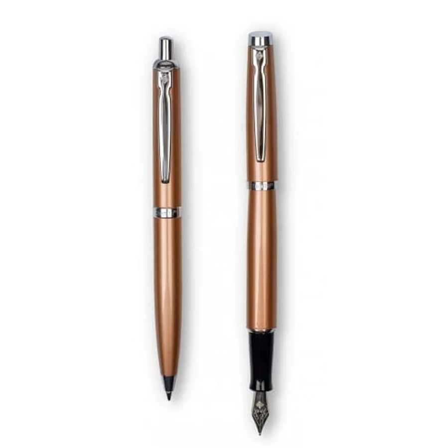 Zenith, copper nib pen + ballpoint pen
