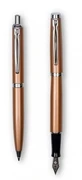 Zenith, penna con pennino in rame + penna a sfera