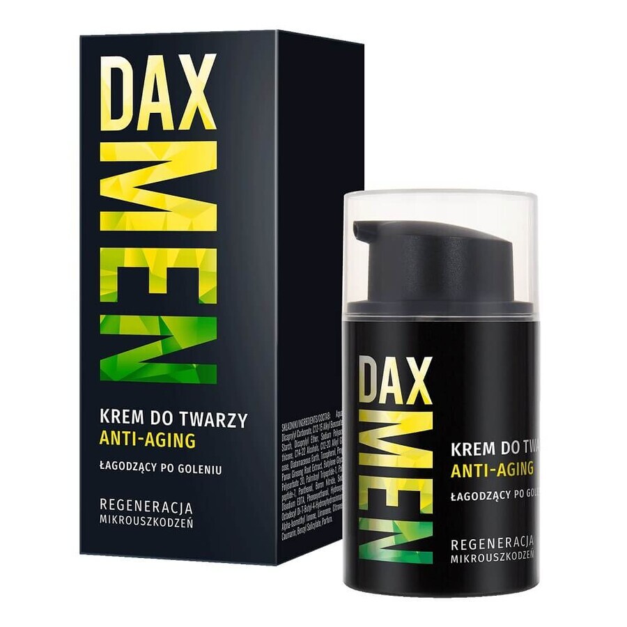 Dax Men Anti-aging Aging After Shave Face Cream, 50ml