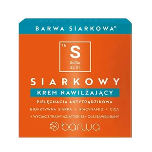 Barwa Sulfur Moisturizing Cream, 50ml