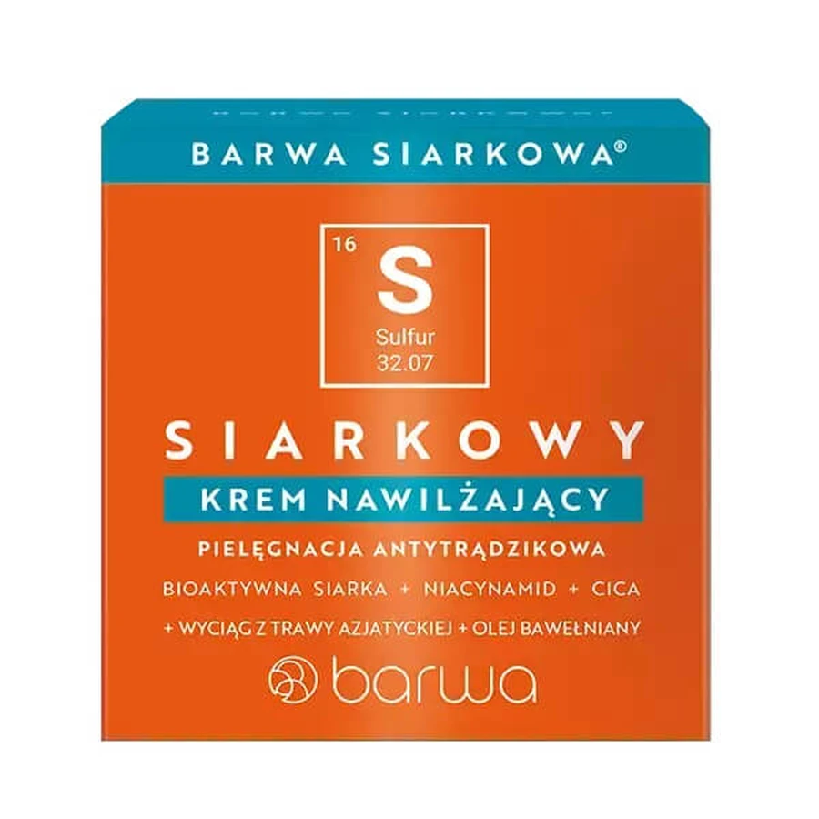 Barwa Sulfur Moisturizing Cream, 50ml
