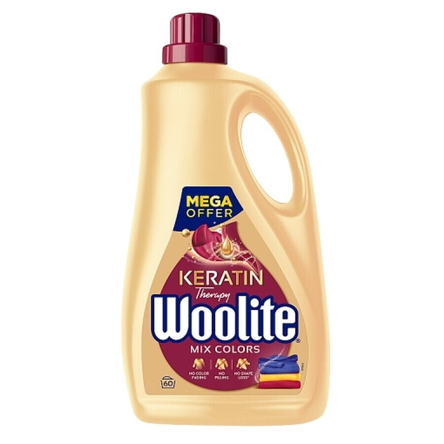 Woolite Farbwaschmittel Keratin Therapy 3,6 L/ 60 Wäschen