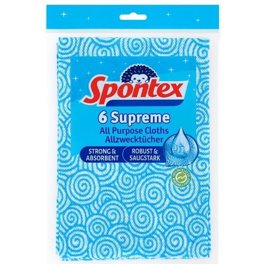 Spontex, 6 Superme, rullo di frizione, 1 pz.