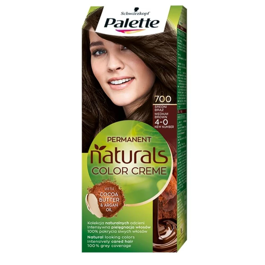 PPalette ermanent ermanent Naturals Colour Creme Wax Kleurwas 700/ 4-0 berkenrood