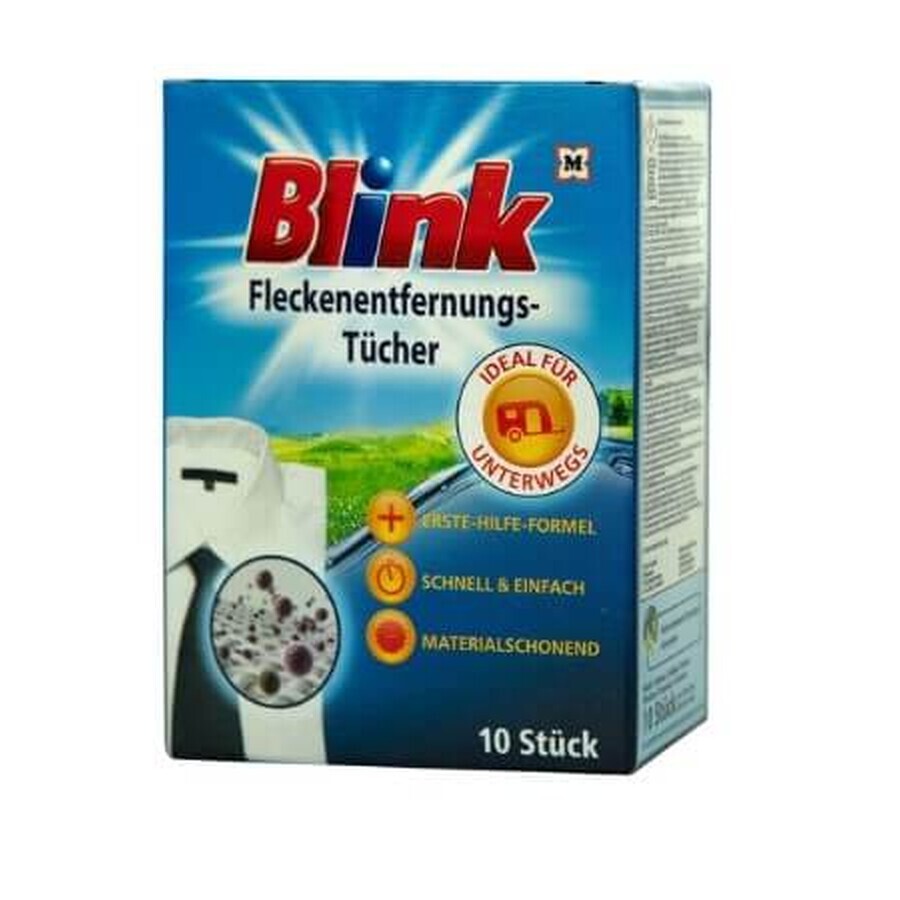 Blink vlekverwijderingsdoekjes, 10 stuks