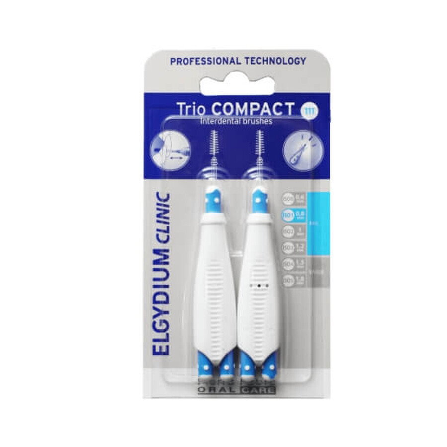 Buy Elgydium, Clinic Trio Compact, 111, midzyzbone toothbrush, 2 pcs. Elgydium, Clinic Trio Compact, 111, midzyzbone toothbrush, 2 pcs.