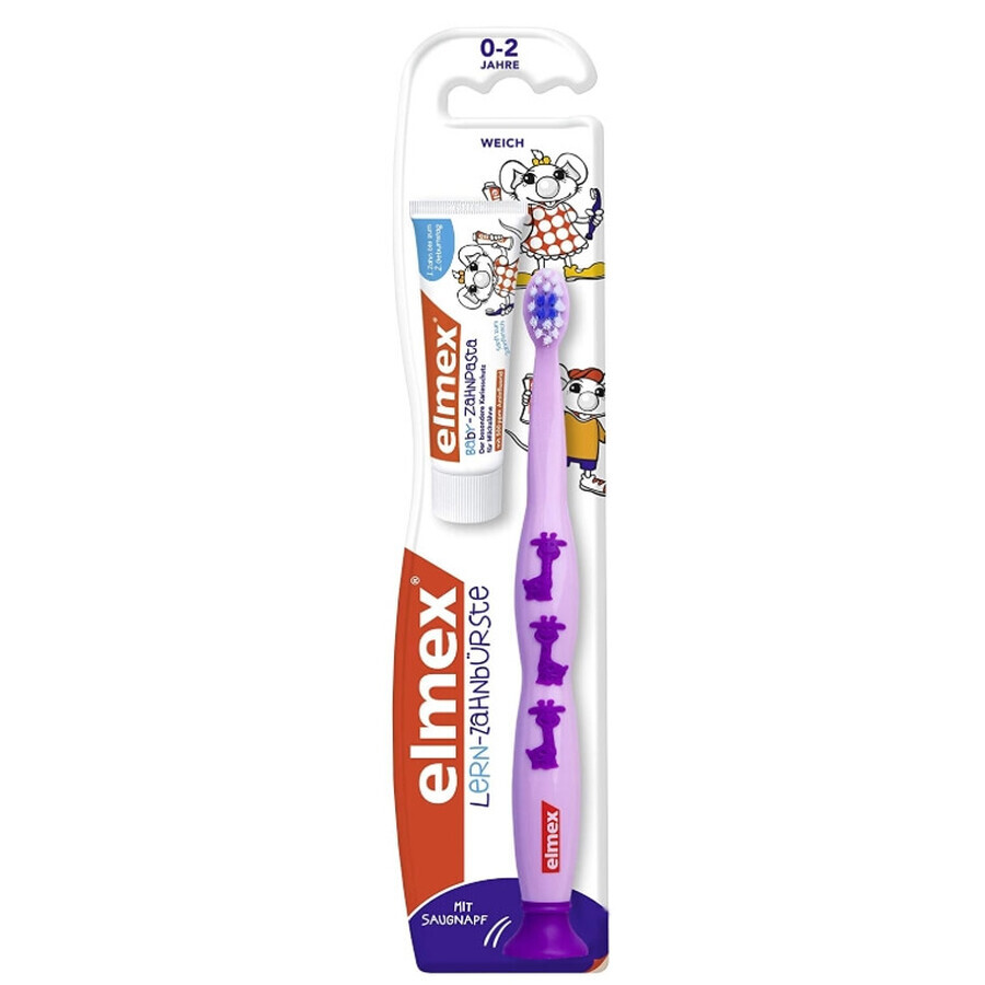 Acquista Elmex, Spazzolino per bambini 0-2 anni + mini dentifricio Elmex, Spazzolino per bambini 0-2 anni + mini dentifricio