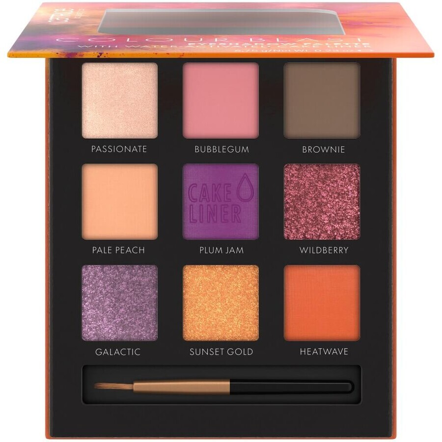 Catrice 010 Mandarine trifft Flieder Lidschattenpalette, 6,75g