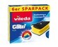 Vileda Dishwashing Sponges, 6 pieces